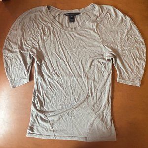 Marc by Marc Jacobs - Puffy Sleeve Shirt - Grey - Worn Twice - XS